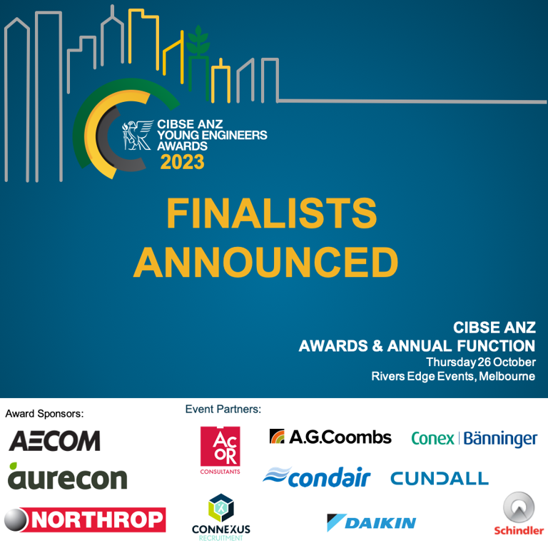 2023 CIBSE ANZ Awards Finalists Announced