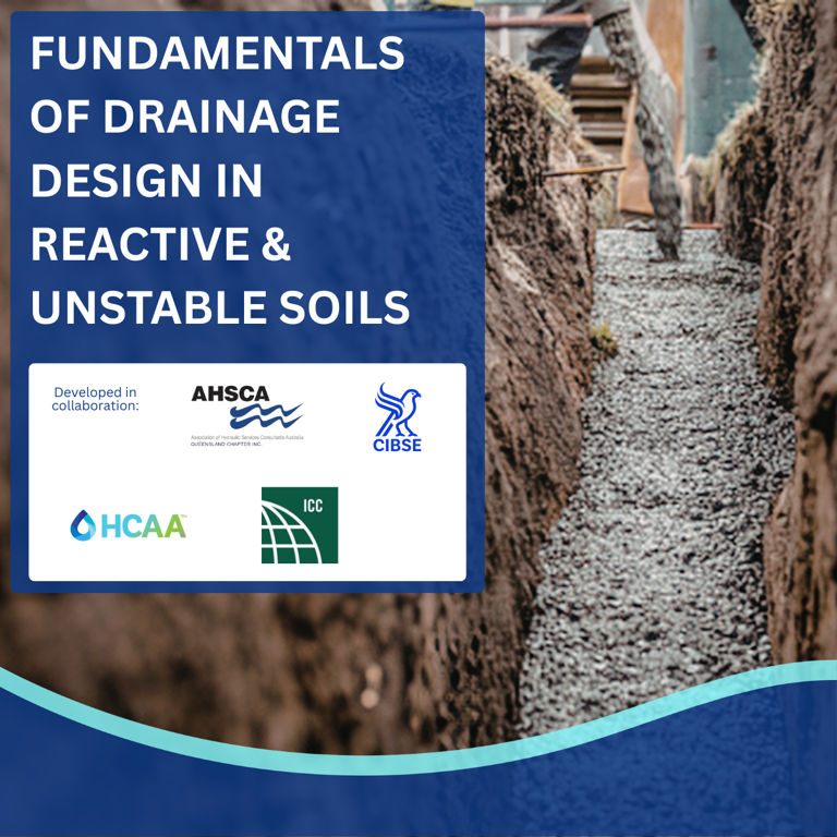 Fundamentals of Drainage Design in Reactive & Unstable Soils Now Open for Registration