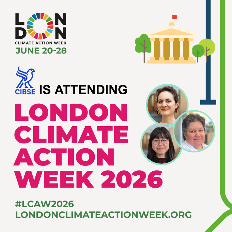 Two CIBSE events featured in London Climate Action Week 2026 programme