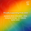 CIBSE celebrates Pride Month 2025: Championing activism, social change and inclusion in the built environment