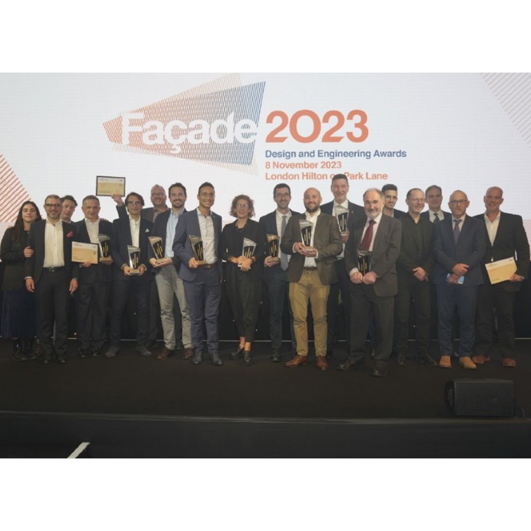 Innovation at forefront of winning projects at façade awards