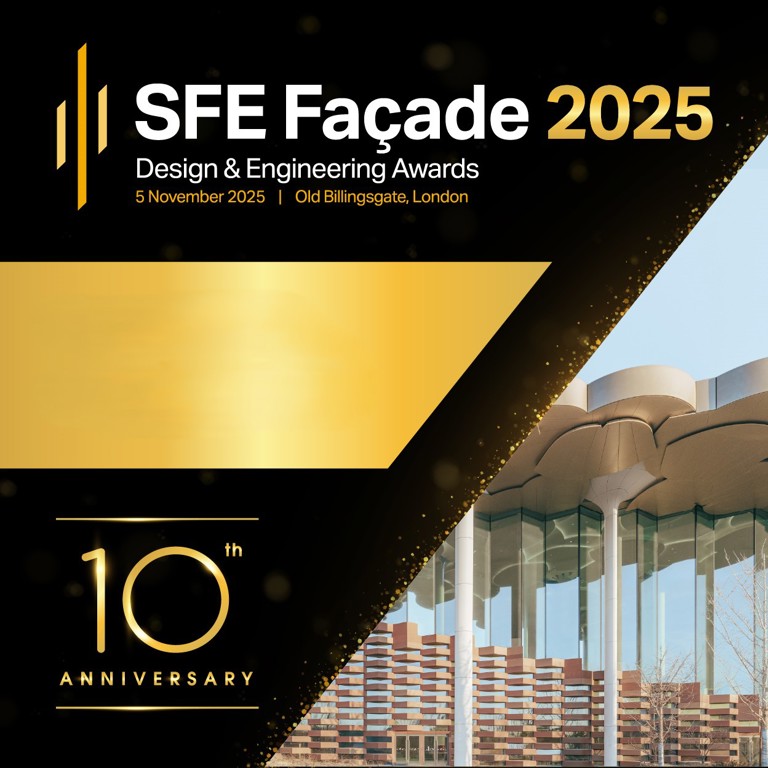 Shortlist announced for the 2025 SFE Façade Design and Engineering Awards