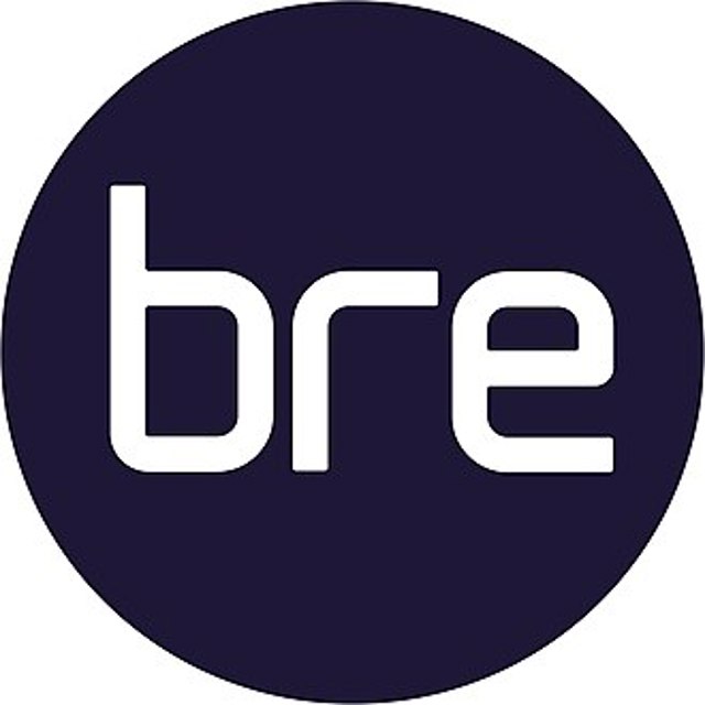 BRE Logo Indigo 100Mm